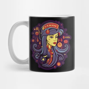 Plastic Macaroni Boho Trippy Hippy Saman Mug